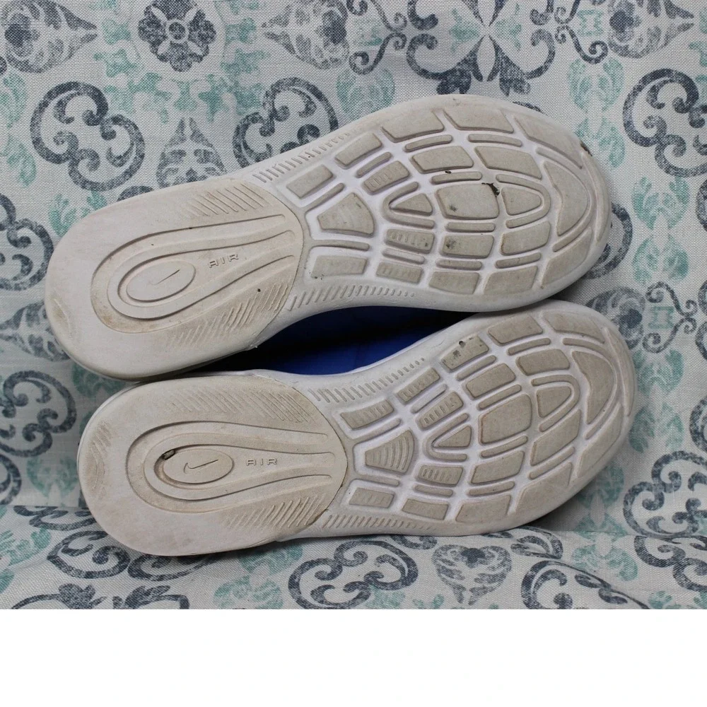 Nike Air Max Axis Running Shoes Blue Neon Athletic Sneakers AH5222-404 6.5Y‎